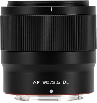 VILTROX 90mm F3.5 DL Obiettivo, AF 90mm f3.5 DL teleobiettivo medio per ecosistema DJI DL, obiettivo con messa a fuoco automatica per DJI Inspire 3, Ronin 4D, Zenmuse X9-8K Air Gimbal fotocamera