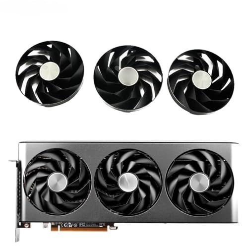 95MM FD10015M12D RX7900XT Video Card Fan for Sapphire Nitro+ AMD Radeon RX 7900 XT 7800XT Graphics Card Cooling Fan