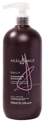 Neal & Wolf DAILY Cleansing Shampoo 950ml - With Pump Dispenser