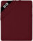 Utopia Bedding - Spannbettlaken 140x200cm Bis 30 cm - Burgunderrot - Gebürstete Mikrofaser Spannbetttuch - Oeko Tex Standard 100