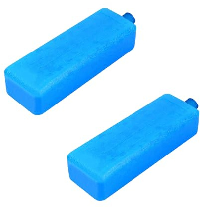 2 Packs de Glace pour Glacière, 350ml P-ain de Glace pour Sac Isotherme, Accumulateur de Froid, Réutilisable éléments de Refroidissement, Bloc de Glace pour Climatiseur Pique-niques Voyage Plage