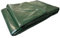 Telo Telone Occhiellato Antistrappo Impermeabile per coperture Polietilene Multiuso (3x4 metri, Verde 120 gr/mq)