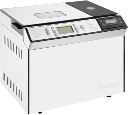 Rowlett CX116 - Panificadora de acero inoxidable con función rápida, para masa y mermeladas, capacidad 700 y 900 g