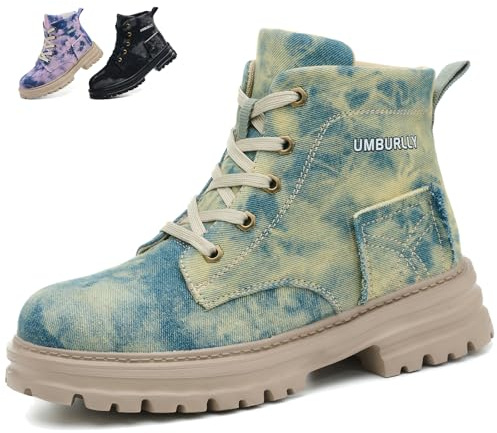 NBOFIEHY Chaussures de Sécurité Femmes Confortable Basket de Securite avec Embout en Acier Légère Bottes de Sécurité Respirante Chaussures de Travail Antidérapante