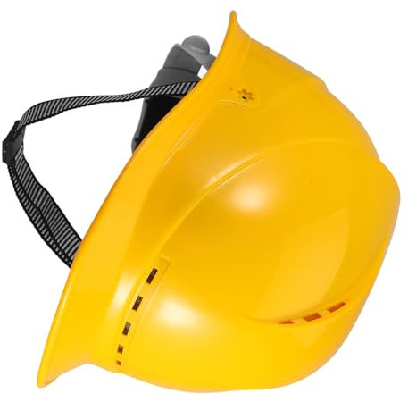DIYEAH Casco De Seguridad para Trabajador Protección Dura Protección contra Golpes Ventilación Sudor Sombrero para La Cabeza Equipo De Protección contra Caídas Accesorios De