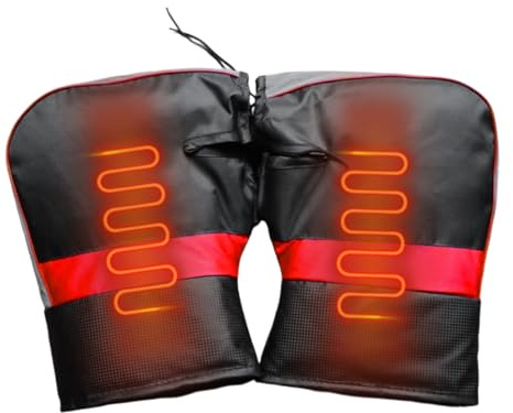 Generico Guanti da manubrio per bicicletta, caldi per bicicletta | Guanti caldi per manubrio scooter | per scooter motoslitta moto tricicli biciclette adulti donne uomini invernali ciclisti motocicli