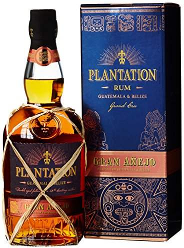 PLANTATION RUM - Gran Añejo - Rhum Vieux Ambré - Origine : Guatemala - Notes de Vanille & Epice - 42 % Alcool - 70 cl