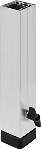 Bullstage Teleskopfuß vierkant 60x60mm - Höhe 40 bis 60 cm