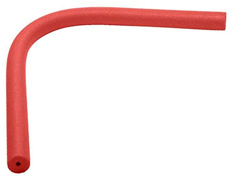 HshDUti Nouilles de piscine en mousse creuse de 150 cm Nouilles en mousse colorée Grande taille Multiusage pour la natation et la flottaison Flotteurs de piscine flotteurs de lac rouge (creux)