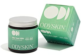 Odyskin After Sun Milk, 100ml - Cosmos Organic and Vegan certified, 100% natural ingredients, highly nourishing, for immediate relief from sun exposure. Zero-waste packaging