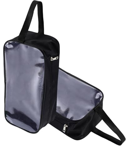 XdealCozyxc 2 Pcs Boot Bag, Portable Dust & Water Resistant Shoe Bags for Travel Hiking