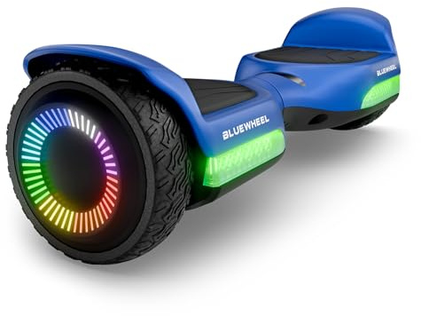 Bluewheel HX720 Hoverboard Enfant 6,5 Pouces, Double Moteur 500W, Bluetooth