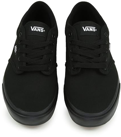 Vans Atwood, Sneaker Hombre, Canvas Black White, 42.5 EU