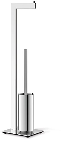 ZACK 40027 LINEA Toilettenbutler, Edelstahl hochglänzend, 15 x 72,5 x 18 cm