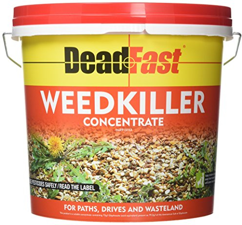 Deadfast PTO0010P Concentrated Weed Killer Sachets, 12 x 100 ml,Black