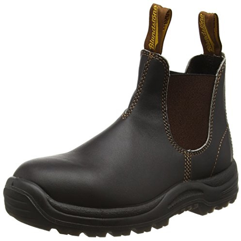 Blundstone Herren Steel Toe Cap 192 Sicherheitsstiefel, Braun Stout Brown Stout Brown, 41.5 EU