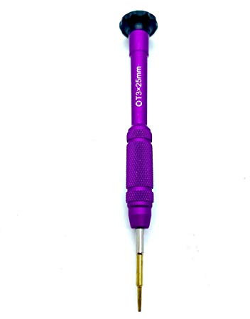 Olax T3 Torx 3 Tournevis Magnétique en Acier pour Téléphones Mobiles, Tablettes, Ordinateurs