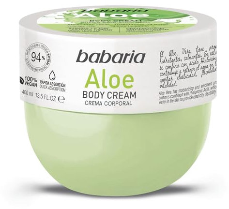 Babaria Aloe Körpercreme, 400 ml