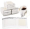 Frcctre 200 Pcs Coffee Filter Paper Bag, Portable Food Grade Hanging Ear Drip Coffee Bag Single Serve Disposable Drip Coffee Filter Bag for Home Office Travel Camping