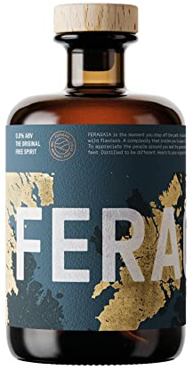 Feragaia - The Original Free Spirit 70cl, 0.0% ABV - Handcrafted, Distilled Non-Alcoholic Spirit - Refreshing Depth of Flavour - Gluten Free & Vegan