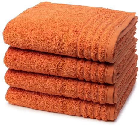 Vossen - 4 teiliges Frottier-Set - Vienna Style Supersoft (4 X Handtuch im Set) - 620 g/m2 - Baumwolle - Frottee - saugstark - weich und flauschig - Fiesta