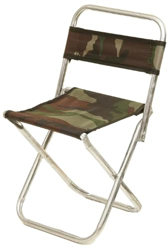 Vastsea Sillas de camping, taburete de pesca, silla portátil pequeña, para playa, tour, senderismo (29 × 24 × 46 cm)