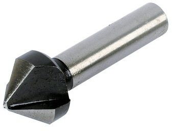 wolfcraft Kegelsenker HSS, Rundschaft ∅ 16 mmI 2506000 I Für präzises Senken von Bohrlöchern für bündige Verschraubungen in Metall und Kunststoff