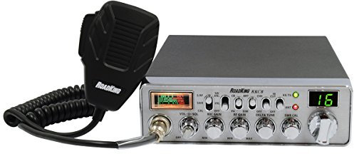 RoadKing RKCBCLASSIC Radio CB Classique 40 canaux avec Grand écran numérique et Compteur SWR/RF éclairé