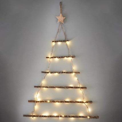 New Amazing Lit Twig Wall Christmas Tree Decoration New Year Gift Present