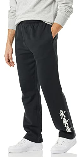Amazon Essentials Disney | Marvel | Star Wars Pantalon de survêtement en Polaire (Grande Taille Disponible) Homme, Star Wars Stormtrooper, L