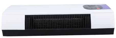 Condizionatore a Parete,Condizionatore a Parete con Telecomando,Doppio Uso Natura e Aria Calda,Riscaldatore a Parete per Ufficio Domestico (Spina europea 220 V)