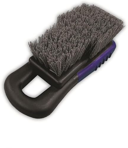 Scrubbing Brush with Stiff Bristles & Strong Handle – Heavy-Duty Ideal for Cleaning Carpets, Car Boots, Pet Hair, Mats, Upholstery, Rugs, Bathroom Tiles, Floors & More 1 PC