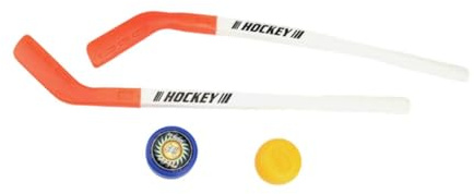 LeeQinersw Juego de Palos Y Pelotas de Hockey para Niños Y Niñas, Ideal para Vacaciones, Deportes de Ocio Y Patio.