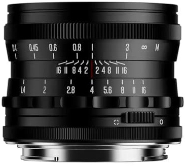 Brightin Star 35 mm f/1.4-objektiv för L-fäste | manuellt fokus | fullformat | 35 mm f1.4 fast brännvidd (svart, L Mount)