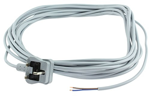 Spares2go Mains Cable/Power Lead & Plug for Dyson DC20, DC21, DC23, DC24, DC25 Vacuum Cleaners (10 Metres)