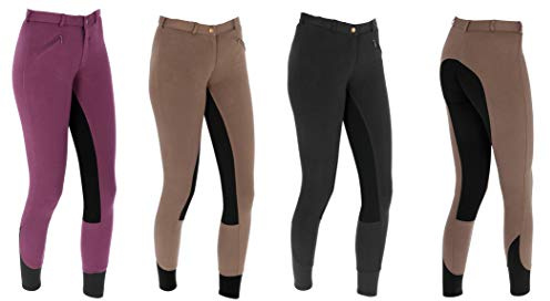 SportS-Reithosen Damen Basic (34, brombeer)