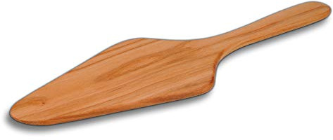 HOFMEISTER® - Pala per torta in legno di ciliegio, 30 cm, robusta pala per pizza resistente al calore, senza graffi, niente plastica per alimenti, accessorio da cucina sostenibile