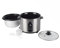 Progress EK4554P Electric Rice Cooker - Rice Steamer With Non-Stick Rice Bowl, Tempered Glass Lid, 1.8L/10 Cup, Includes Spatula & Measuring Cup, Keep Warm Function, Quick & Easy Cooking, 700W