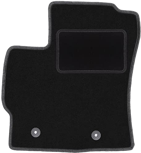 Wielganizator Automatte – Passend für Toyota Verso Minivan 2009-2013 – Velours – Autozubehör - Auto Fußmatten – Fußmatte Auto – 1-teilig - schwarz