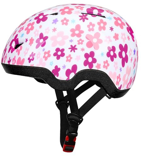 Kids Bike Helmet 1-3 Years,Toddler Helmet Girls Scooter Helmet Kids Cycling Helmets Adjustable Skateboard Helmet for Multi Sport