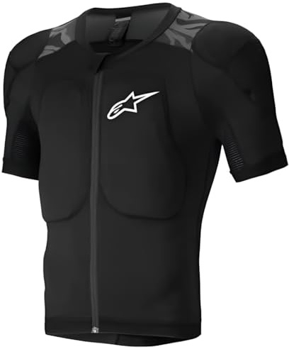 Alpinestars A-Motion Plasma Kortärmad skyddsjacka, schwarz/camouflage, XL