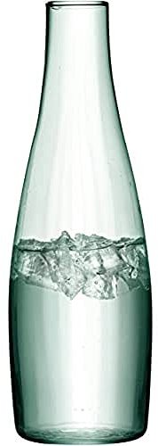 LSA International Mia Water Carafe 1.25L Recycled/Part Optic | 1 Unit | Recycled Glassware | MZ04