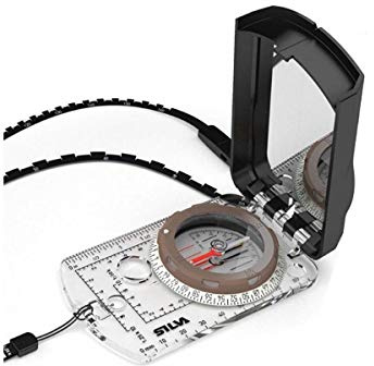 Silva 16DCL -6400 MILS/360 Degrees Military Grade Compass with Glow In The Dark Feature