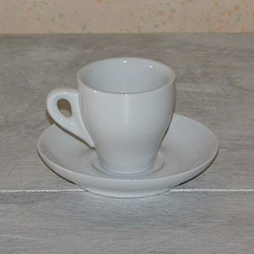 Aroma kaffeservice 6 personer vitt porslin