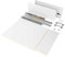 Emuca - Kit de cajón para cocina o baño con tableros incluidos y guias de extracción total con cierre suave, altura 178 mm para módulo 450 mm y profundidad 500 mm, Blanco.