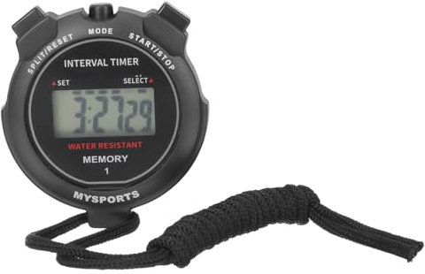 POPETPOP 1pièce Chronomètre Électronique Étanche pour Entraîneurs Chronographe Numérique pour Sport pour Course La Natation Et Entraînement Extérieur