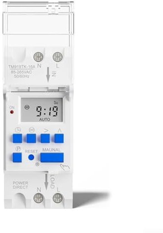 Zoegneer TM919TK Timer Astronomico Interruttore Digitale Timer Controller Con Sunrise Sunset Funzione 16A 3200W Display LCD Per Il Controllo Dell'illuminazione Domestica