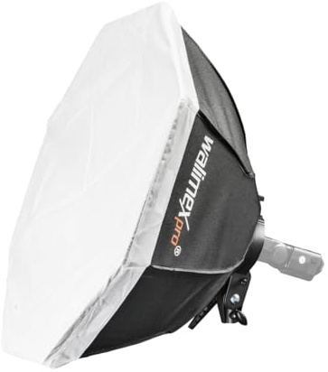 Walimex Octagon Softbox für Kompaktblitze (60 cm)