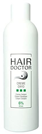 Hair Doctor Creme Oxyd Wasserstoffoxyd 6 Prozent Entwickler für ideale Farbergebnisse, 1er Pack (1 x 1000 ml)