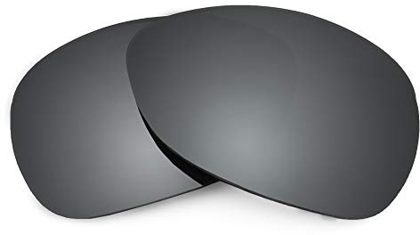Revant Replacement Lenses compatible with Oakley Crosshair (2012) OO4060 Sunglasses - Polarized Mirrored Black Chrome